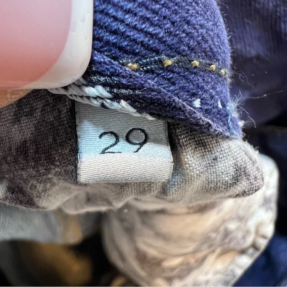 Stella McCartney Women’s Jeans Wide Leg Size 29 Darker Medium Wash - Picture 10 of 12